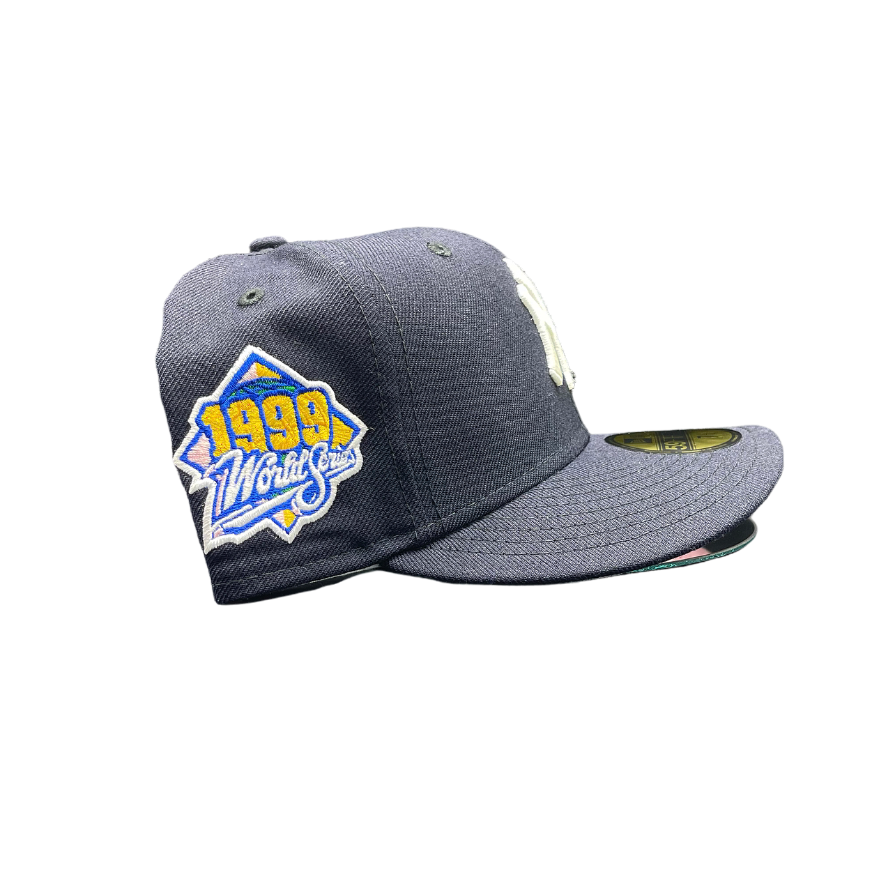 New York Yankees Navy "PINK PATCH" 1999 WORLD SERIES