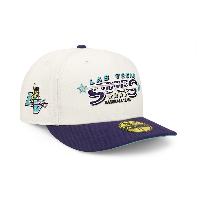 Las Vegas Stars Chrome Creme White and Purple