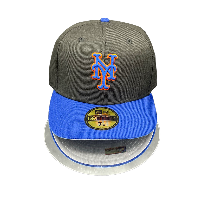 New York Mets Black & Royal w/ No Patch