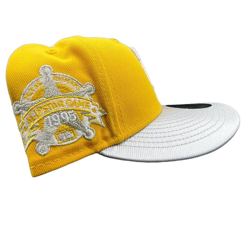 TEXAS RANGERS YELLOW METALLIC GREY UV