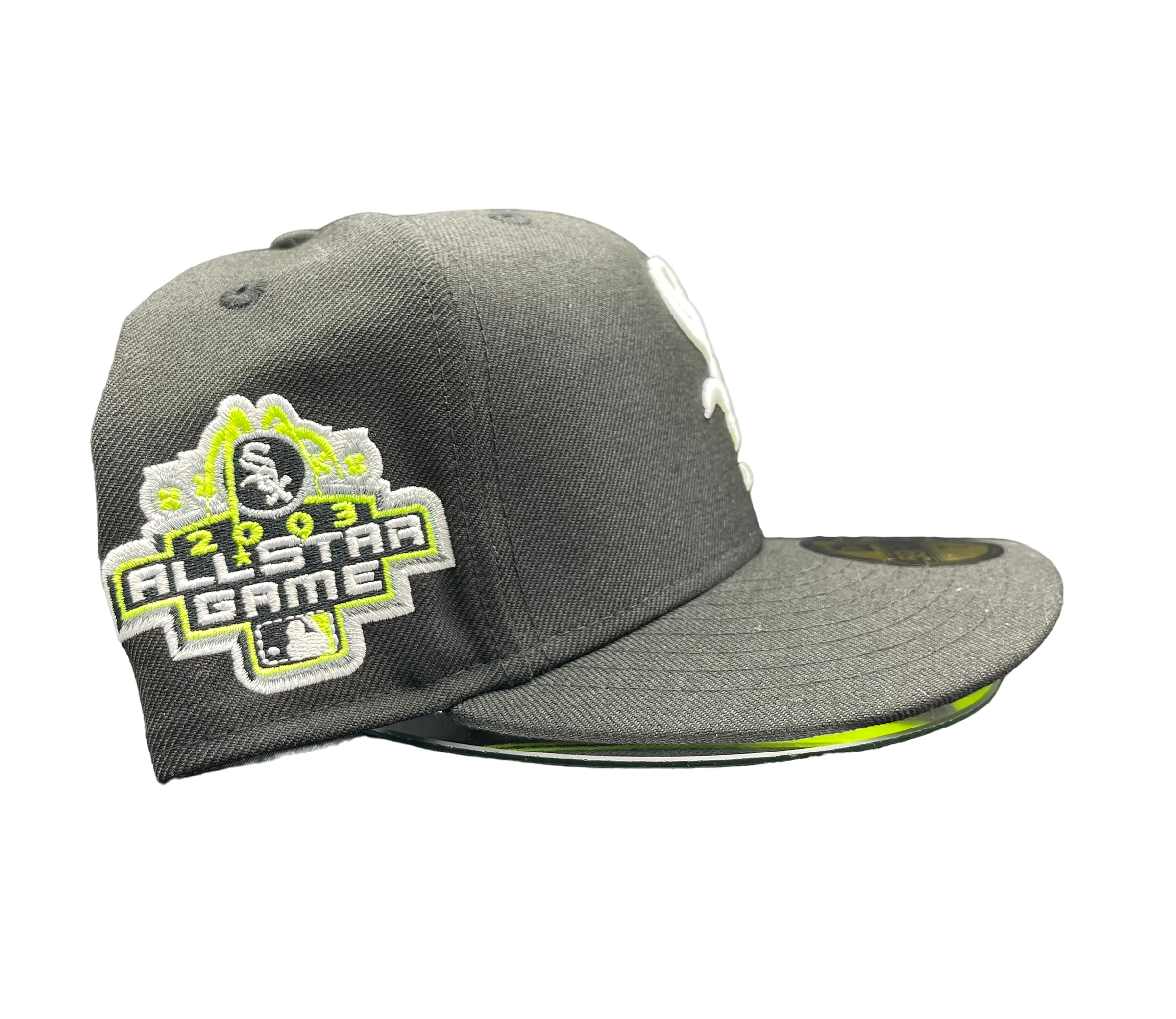 Chicago White Sox BLACK LIME GREEN UV 03